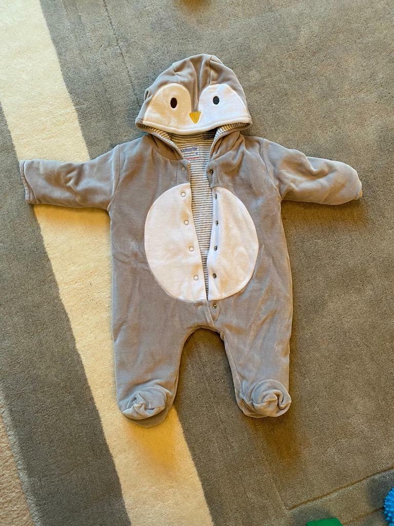 penguin pram suit